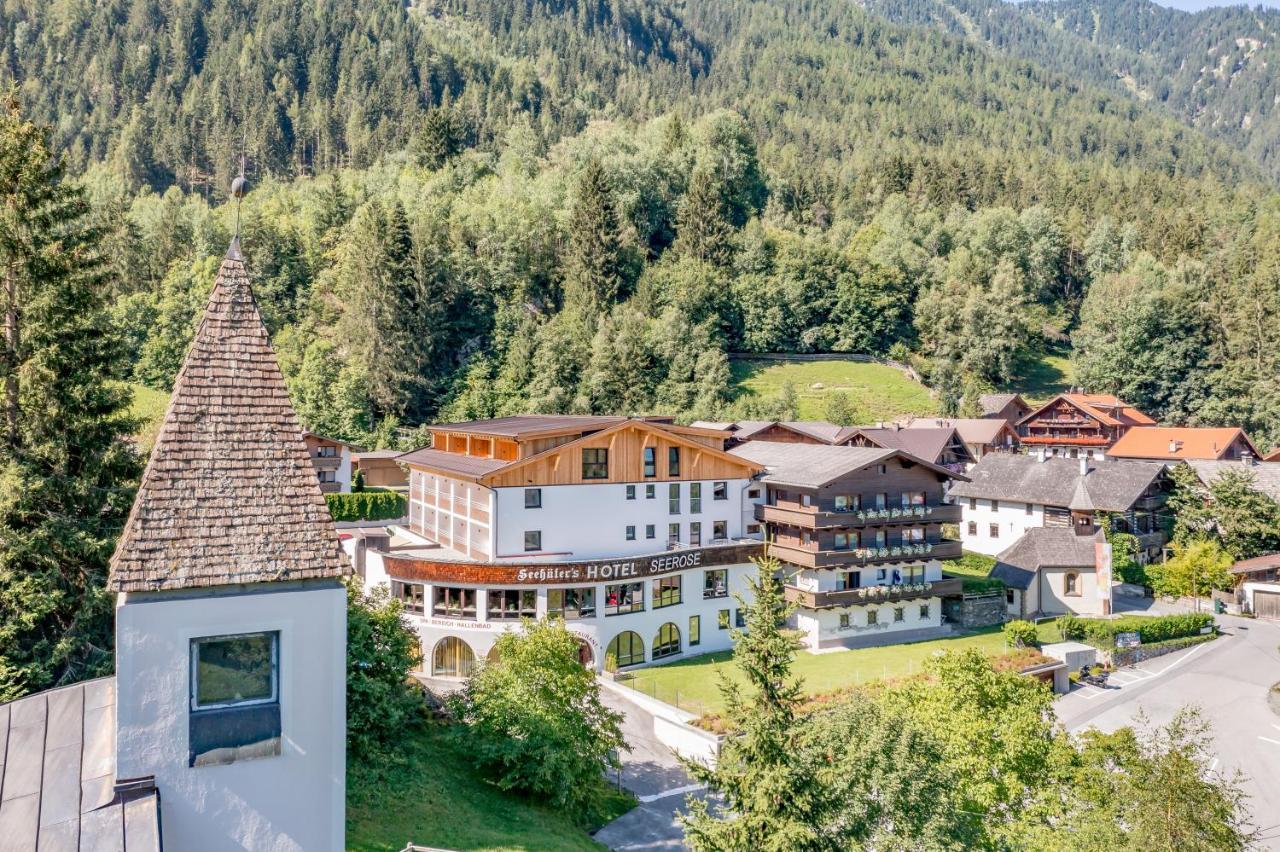 Seehueter'S Hotel Seerose Oetz Exterior foto